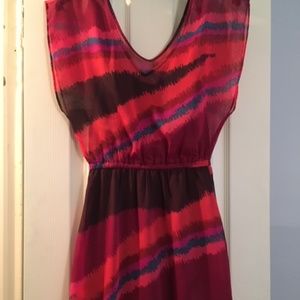 Multicolored dress by Express